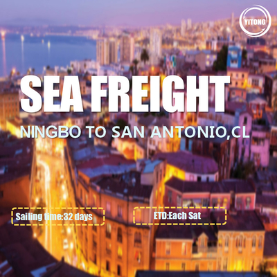 International Sea Freight From Ningbo To San Antonio Chile South America