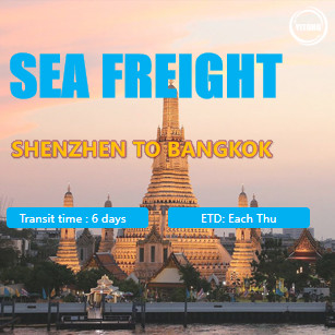 Shenzhen China To Bangkok Thailand Global International Logistics Sea Shipping WIFFA