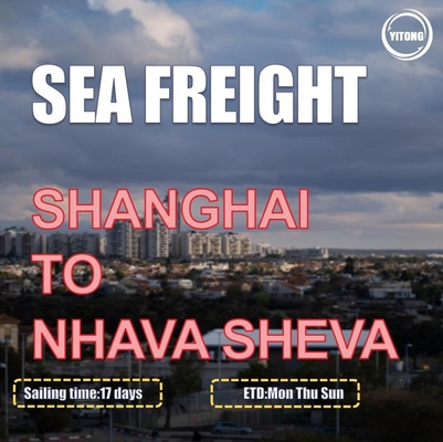 ISEA China To India Sea Freight From Shanghai To Nhava Sheva International Ocean Shipping