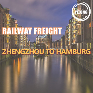 Door To Station International Rail Freight From Zhengzhou China To Hamberg Germany