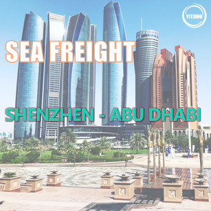 20 Days International Sea Cargo Logistics From Shenzhen China To Abu Dhabi UAE