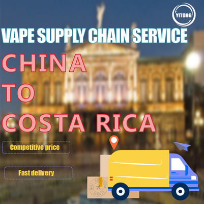 Safe Vape Supply Chain Logistics From China To Costa Rica End To End Service