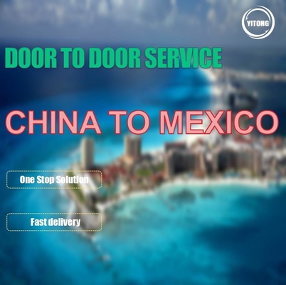 FCL LCL International Door To Door Freight Shipping From China To Mexico