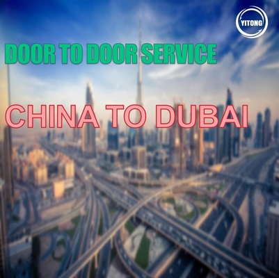 China To Dubai Mideast International Door To Door Freight Service 13 Days