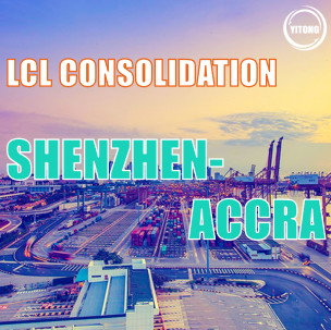 Shenzhen To Accra Ghana LCL International Shipping  Cargo Services Each Mon