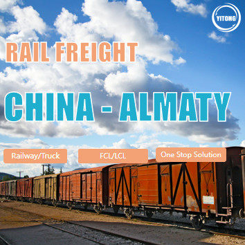 Guangzhou Zhengzhou China to Almaty Kazakhstan International Rail Freight Service