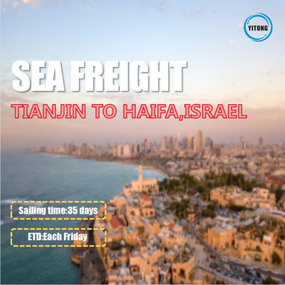 COSCO Liner Export  Ocean Cargo Logistics From Tianjin To Haifa Israel