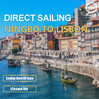 Ningbo To Lisbon Portugal Marine Cargo Transport Service MSK MSC Carrier