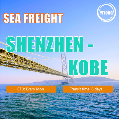 Sea Freight From Shenzhen China To KoBe Japan