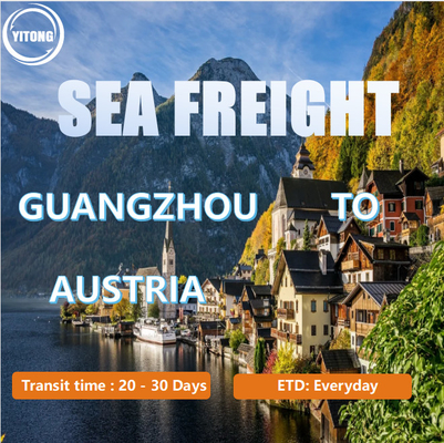 DDP Logistics From Guangzhou China To  Austria With Seafreight