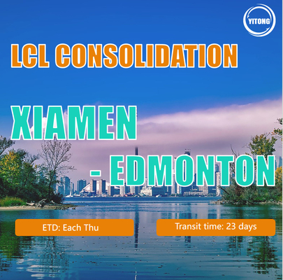 FCL LCL Sea Freight Or China Sea Shipping Consolidation To Canada