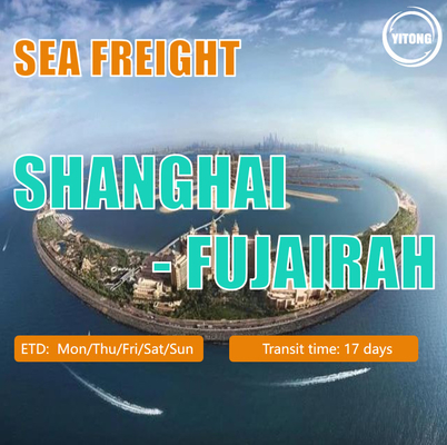Sea Freight From Shanghai To Fuiairah