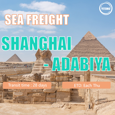 China Forwarder/Air Flight/Sea Shipping/Express/Logistics/ Consolidate Parcels Together Shipping China to Egypt Mideast