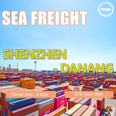 DDP Sea Freight Forwarder Service Shipping China To Danang Vietnam Door To Door