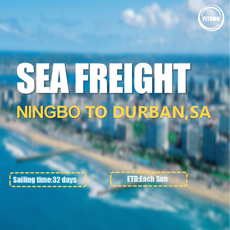 International Sea Freight From Ningbo To Durban South Africa